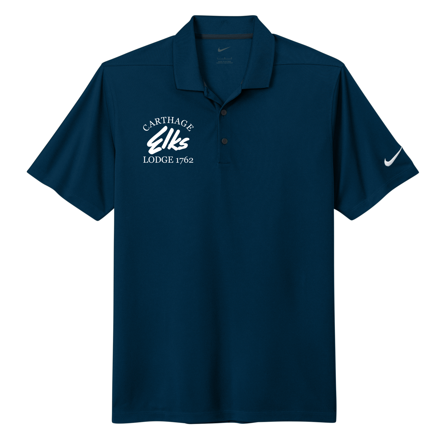 Carthage Elks Nike Pique 2.0 Polo