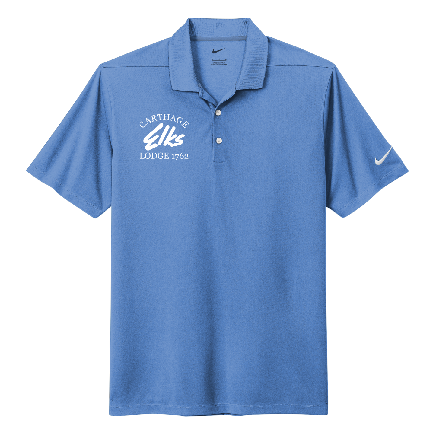 Carthage Elks Nike Pique 2.0 Polo