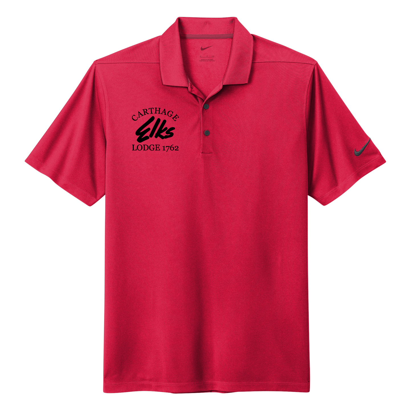 Carthage Elks Nike Pique 2.0 Polo