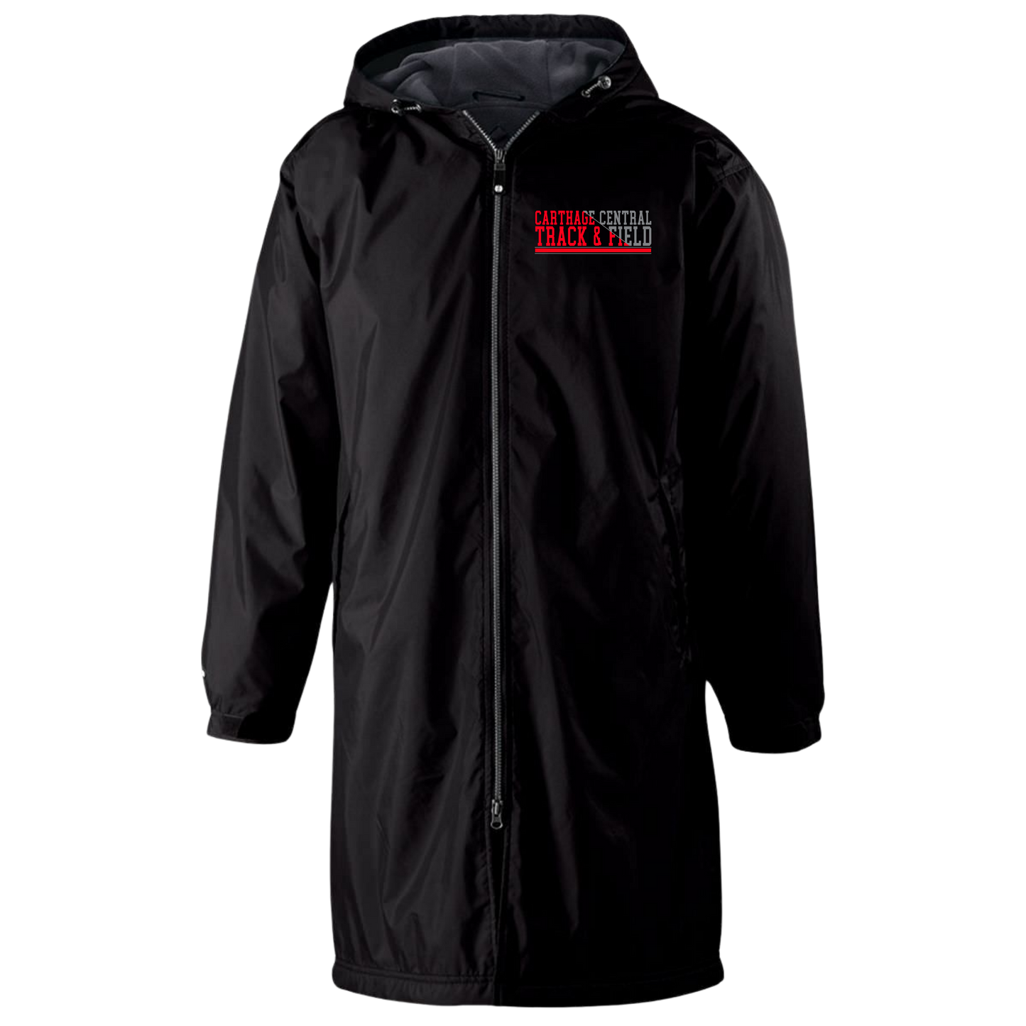 Carthage Track & Field Fleece Lined Parka