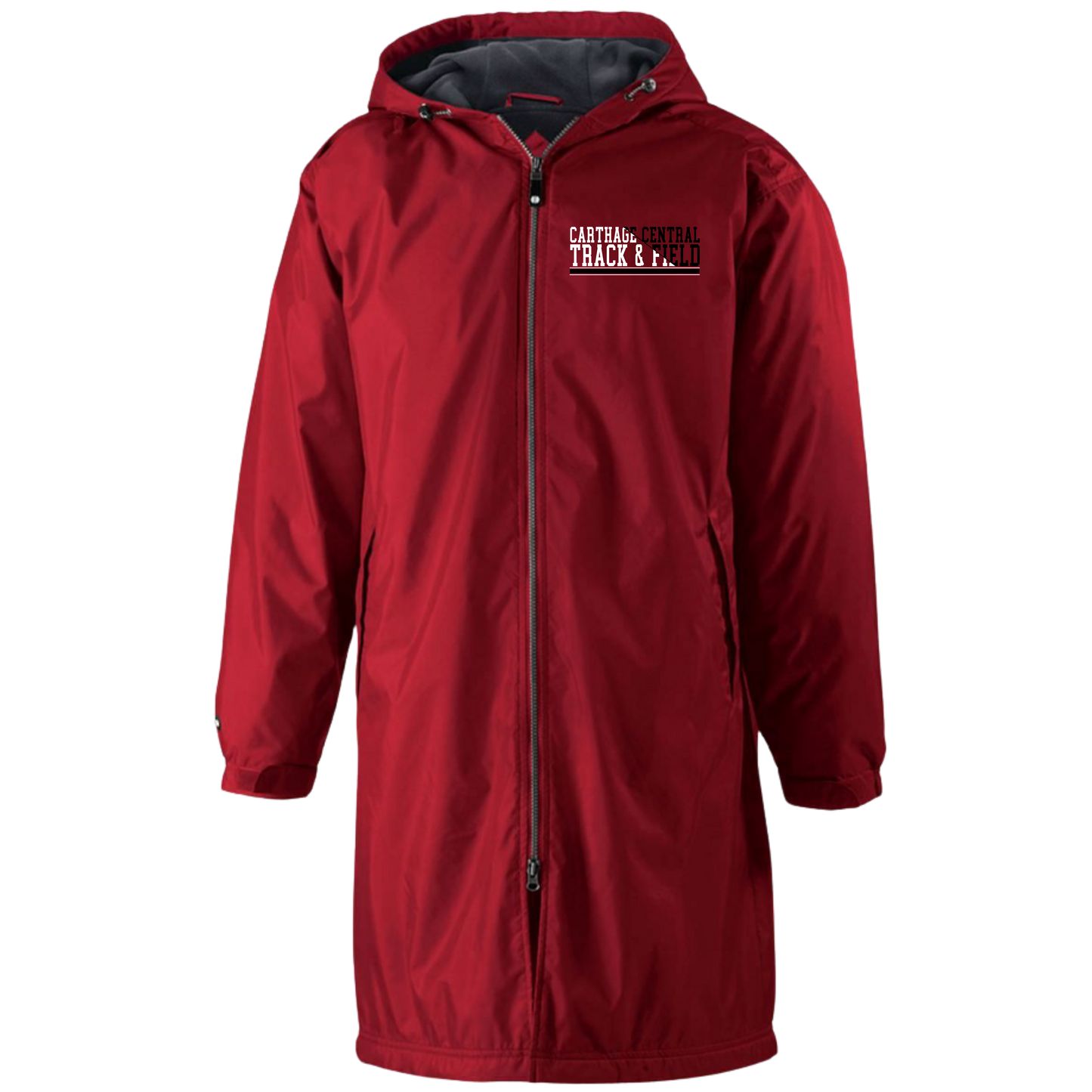Carthage Track & Field Fleece Lined Parka
