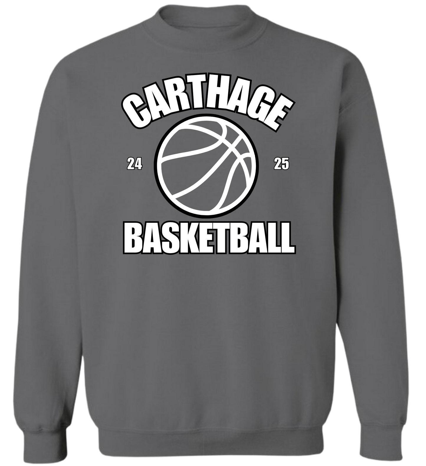 Carthage Basketball 24-25 Crewneck