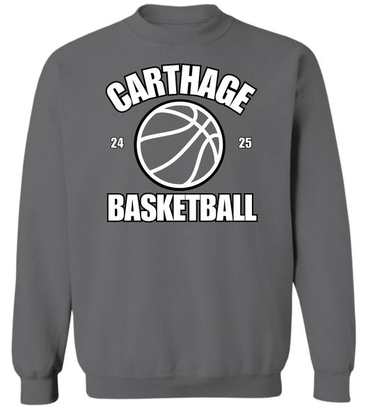 Carthage Basketball 24-25 Crewneck