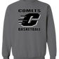 Carthage Basketball Logo Crewneck
