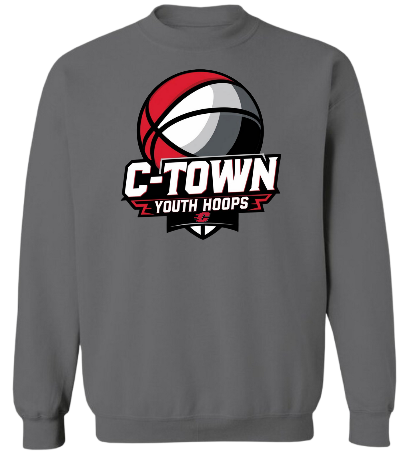 Carthage Basketball Youth Hoops Crewneck