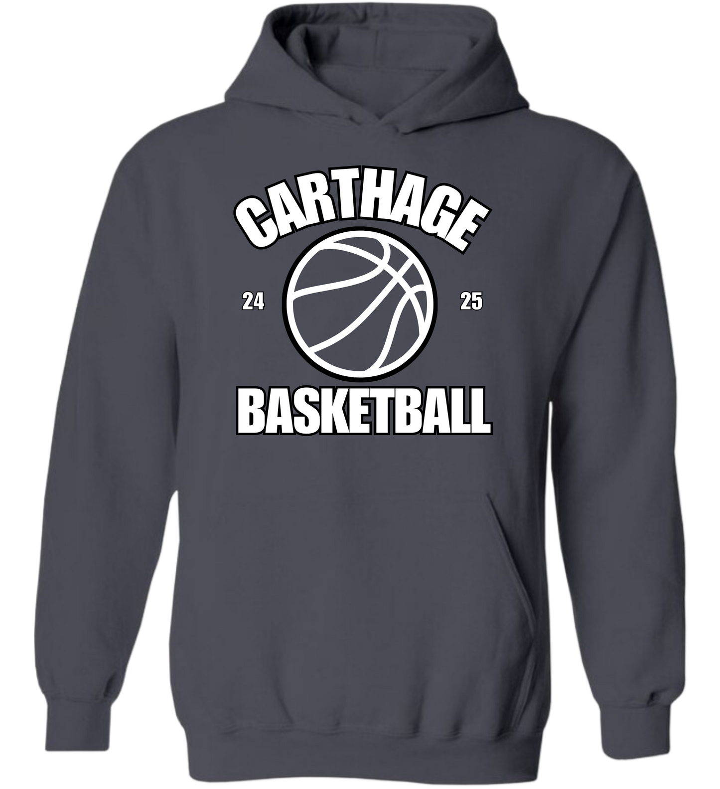 Carthage Basketball 24-25 Hoodie