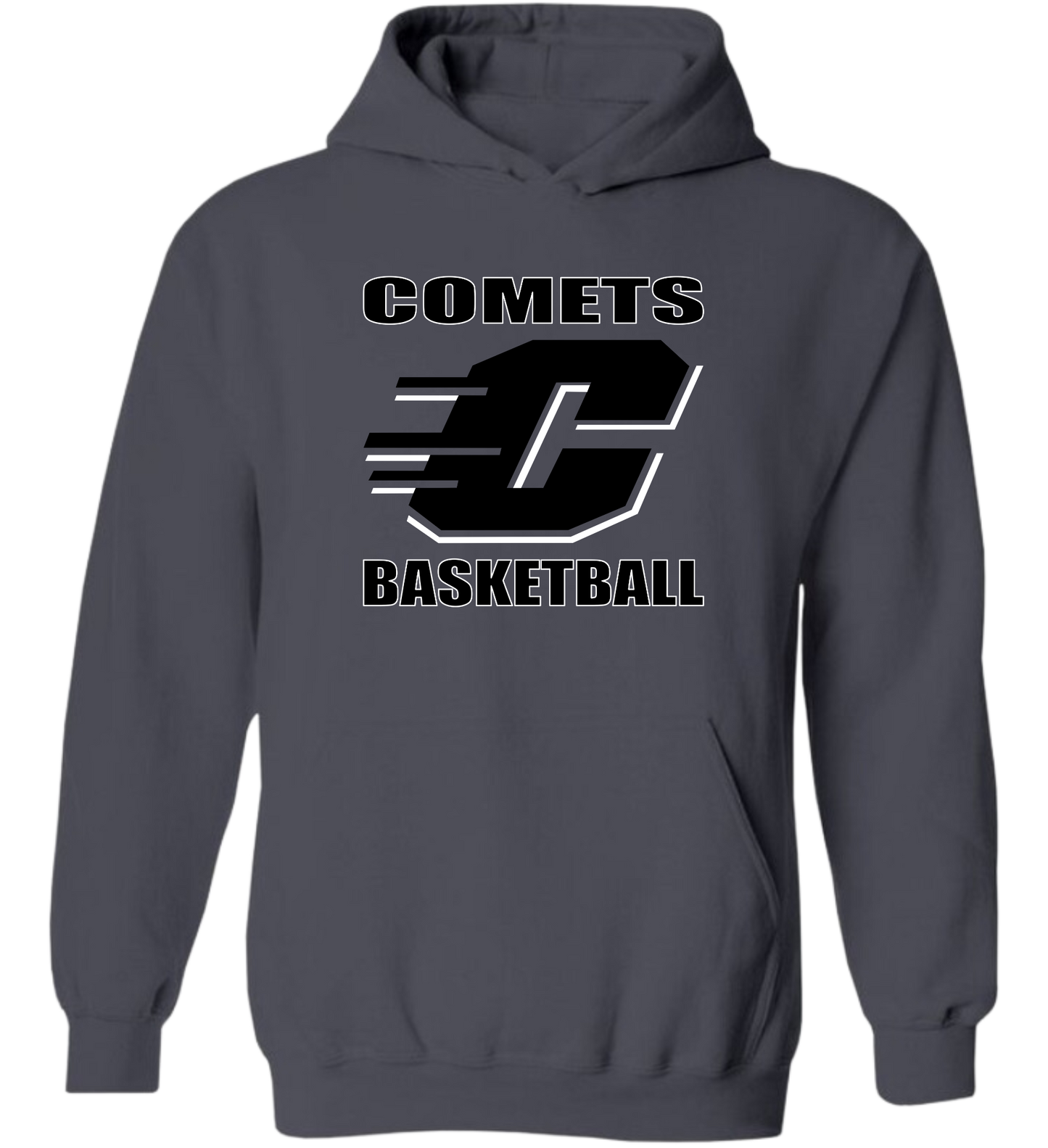 Carthage Basketball Logo Hoodie