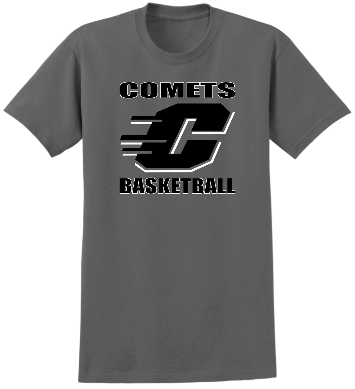 Carthage Basketball Logo Tee