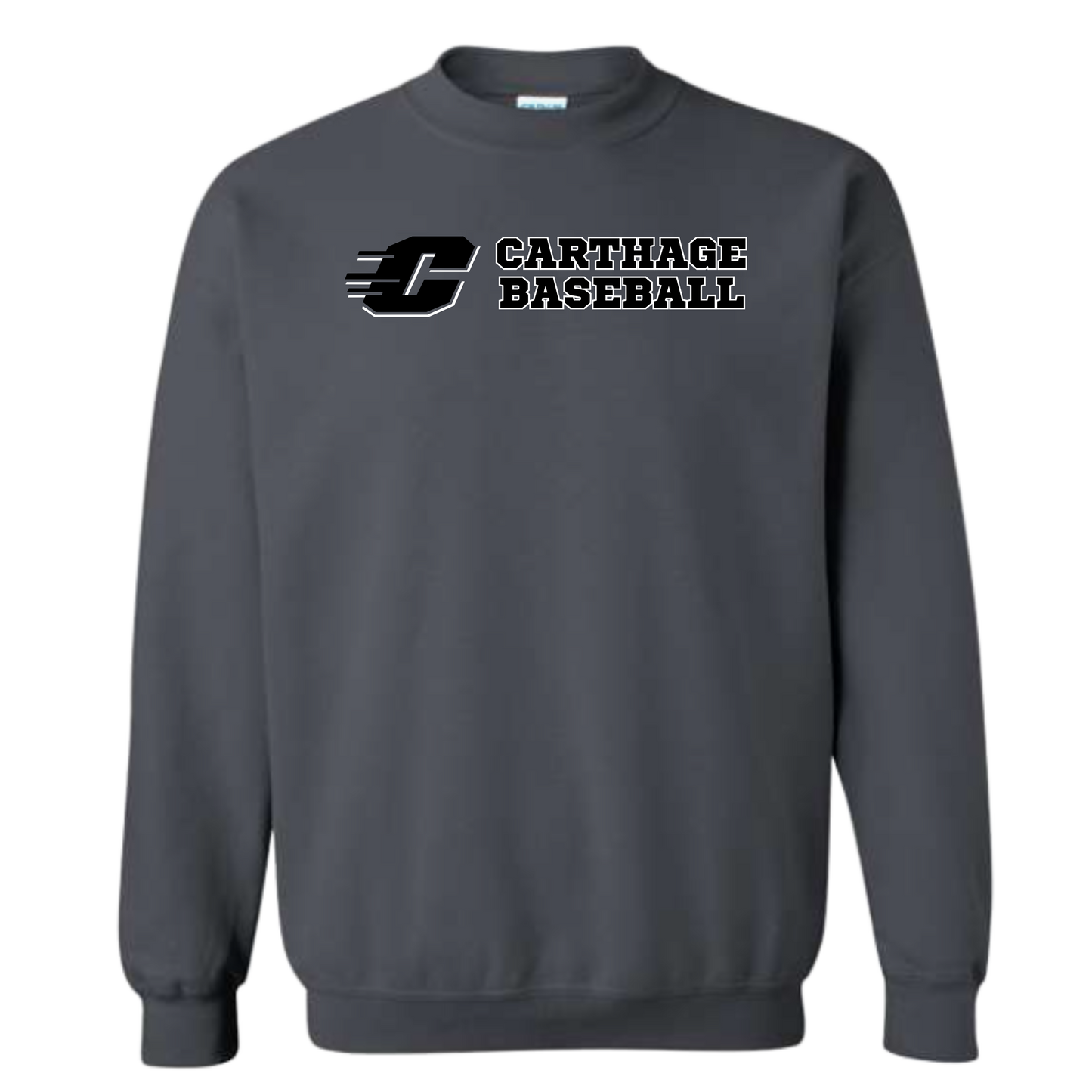 Carthage Baseball Crewneck Sweatshirt