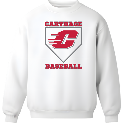 Carthage Baseball Crewneck Sweatshirt