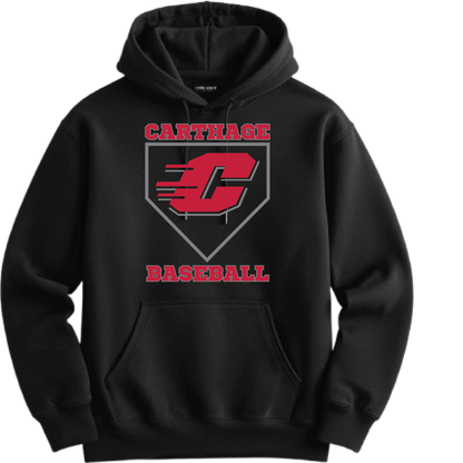 Carthage Baseball Hoodie