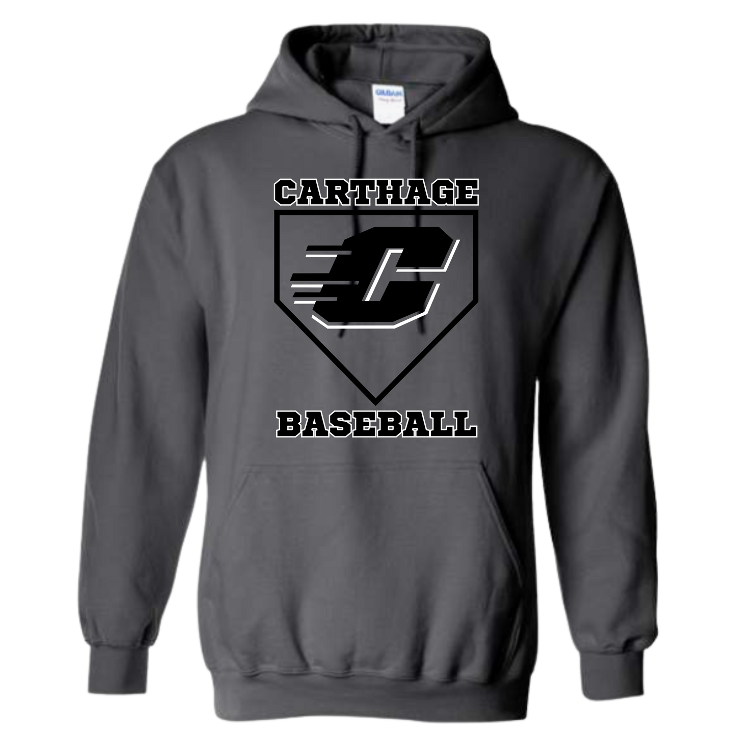 Carthage Baseball Hoodie