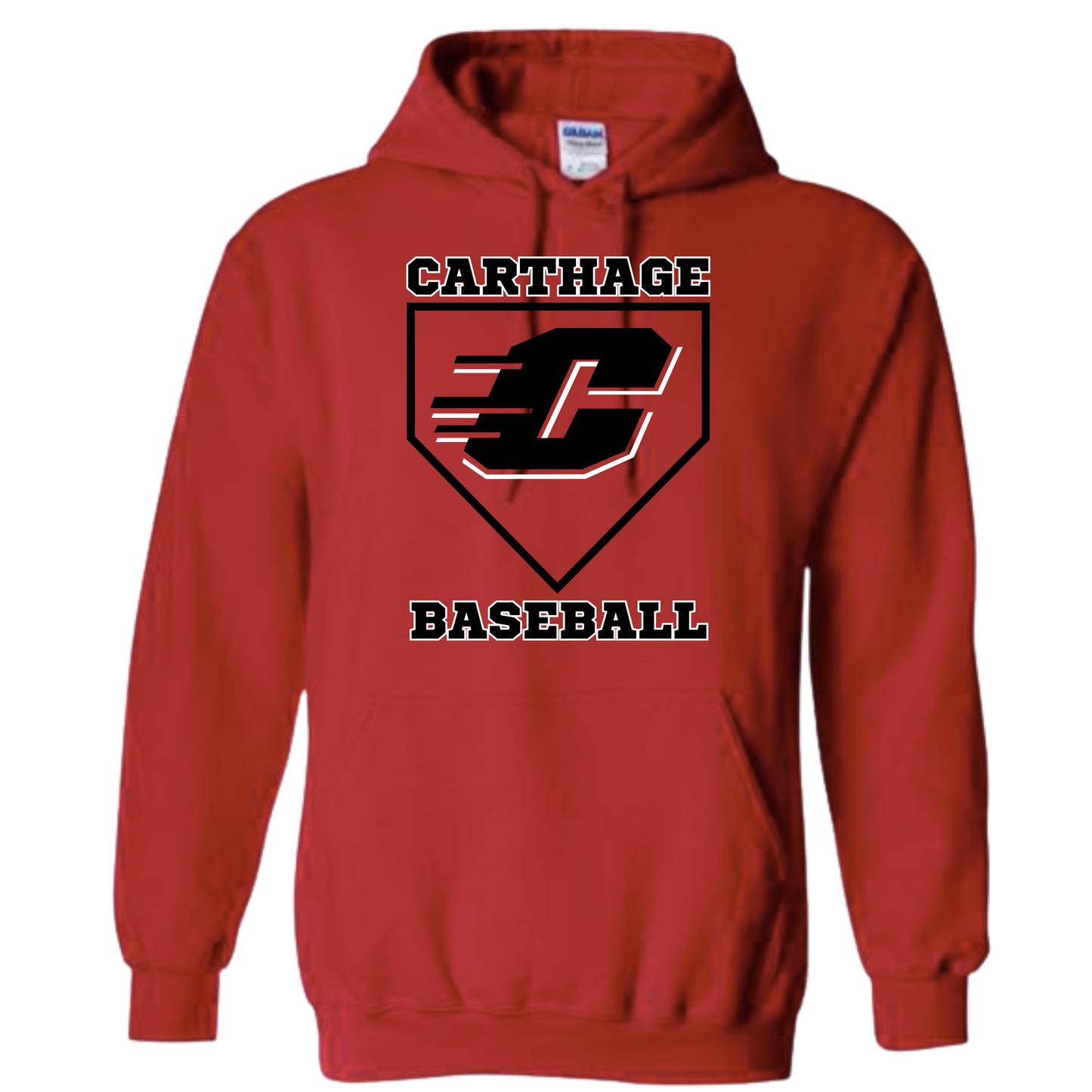 Carthage Baseball Hoodie