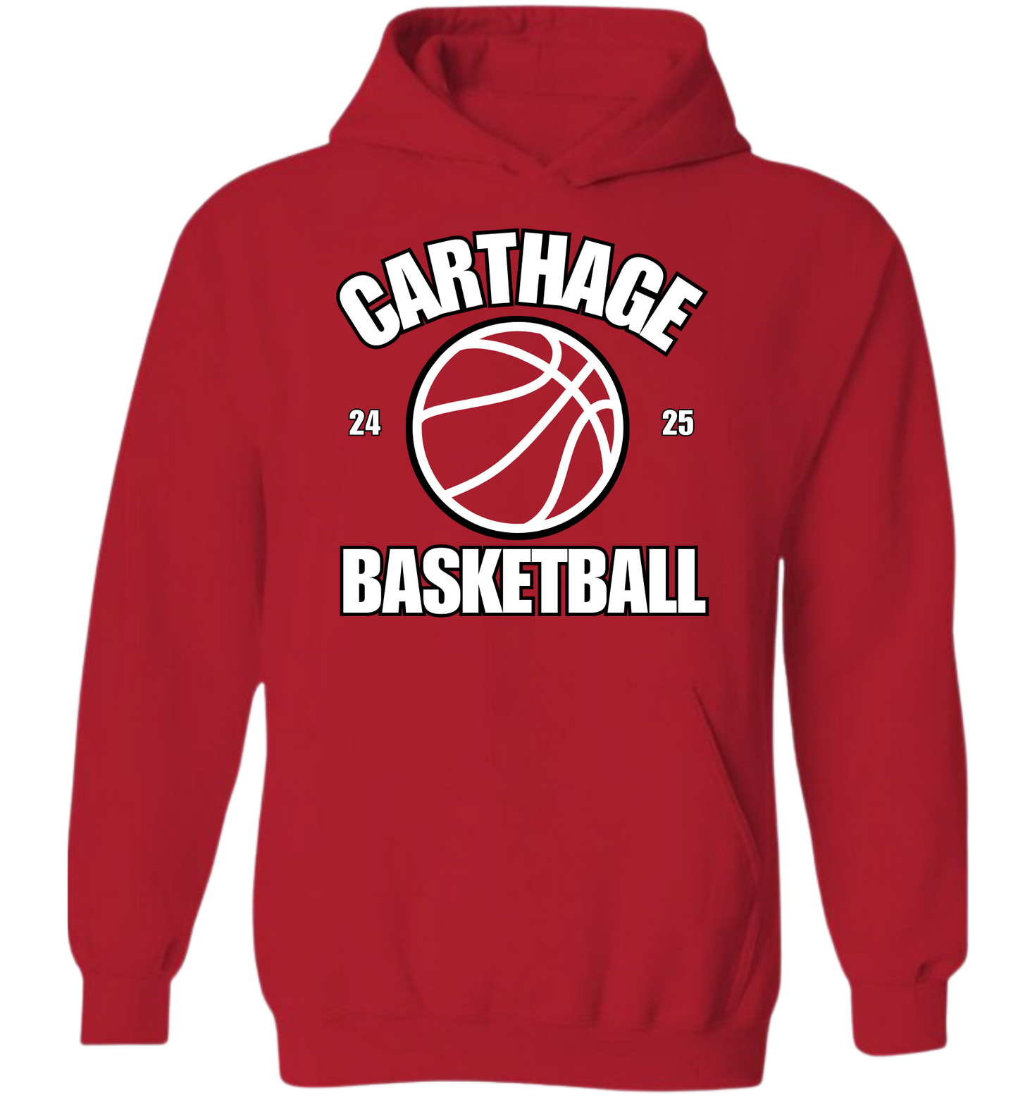 Carthage Basketball 24-25 Hoodie