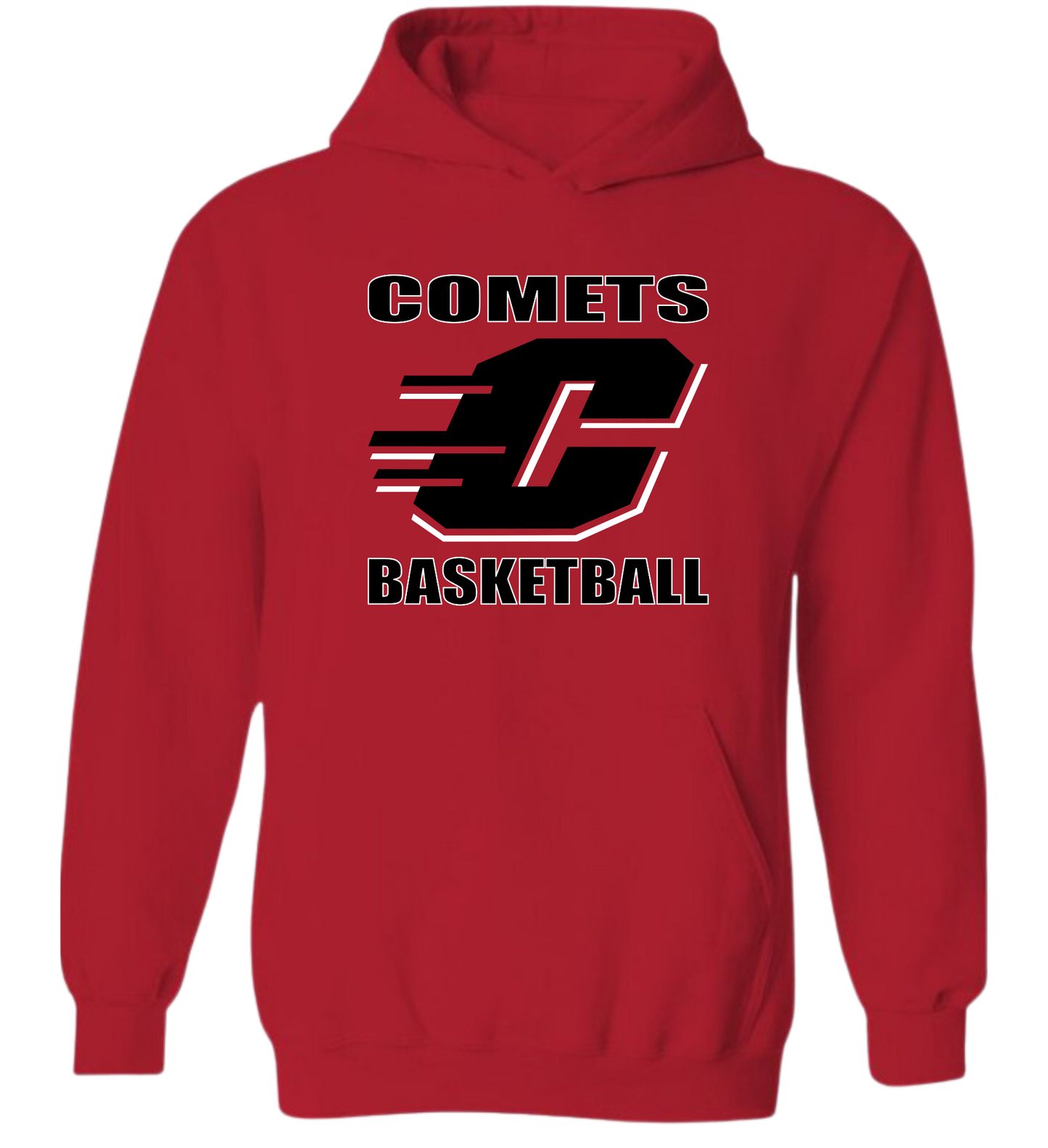 Carthage Basketball Logo Hoodie