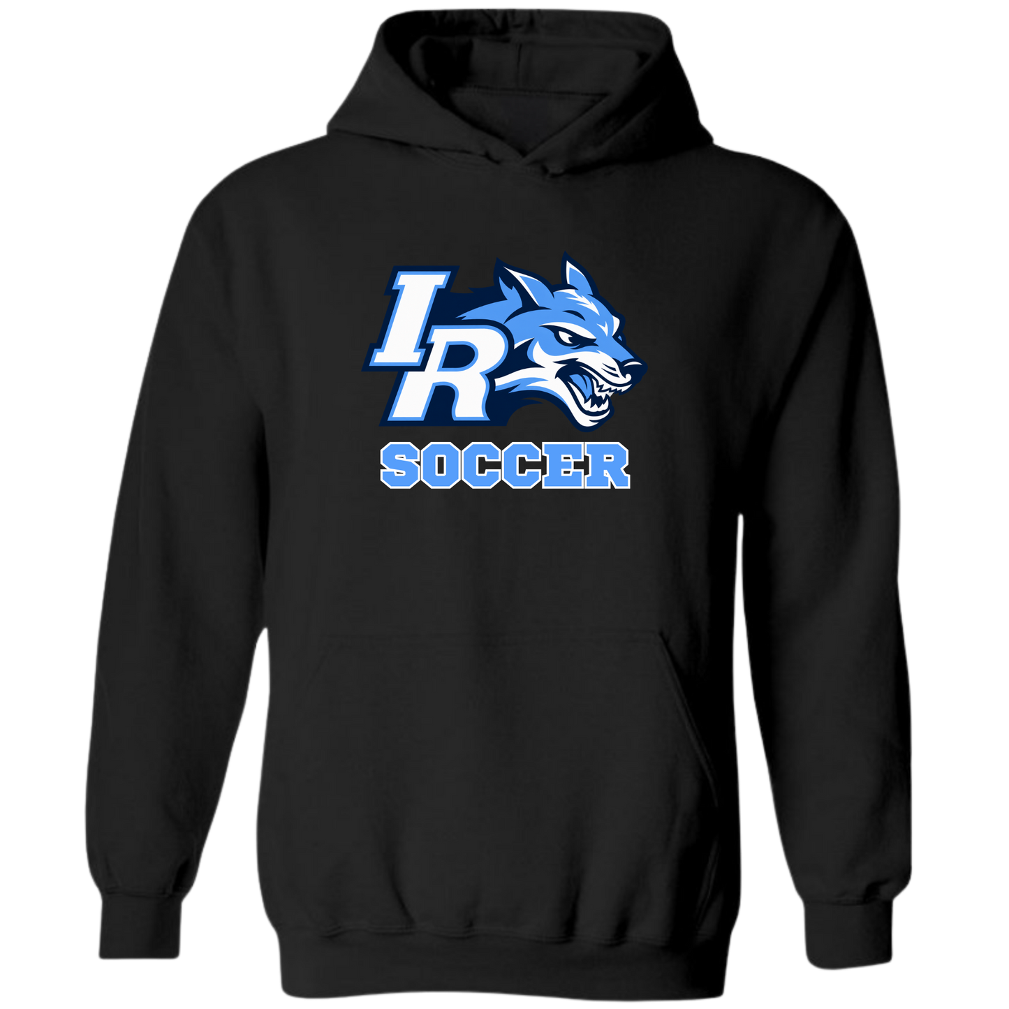 IR Wolves Soccer (Initials Hoodie)