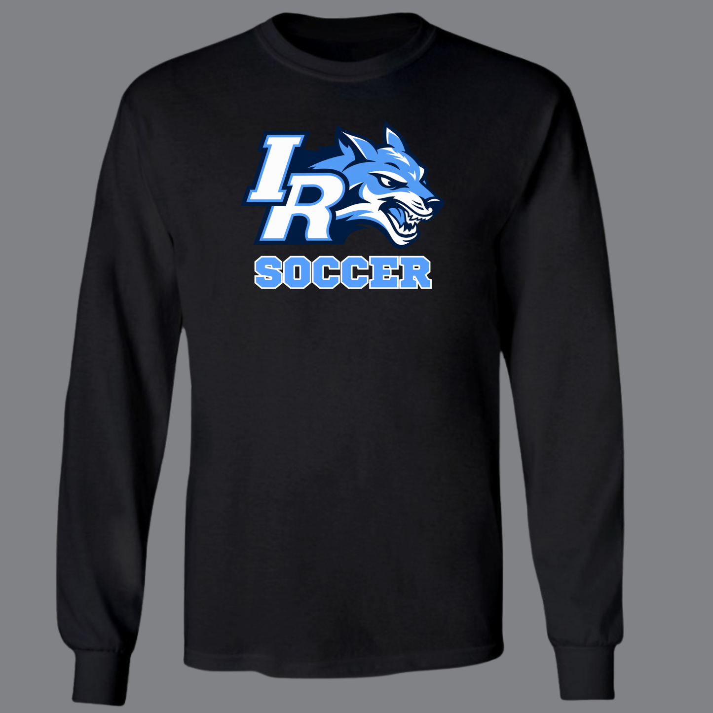 Indian River Wolves Soccer (Initials LS)