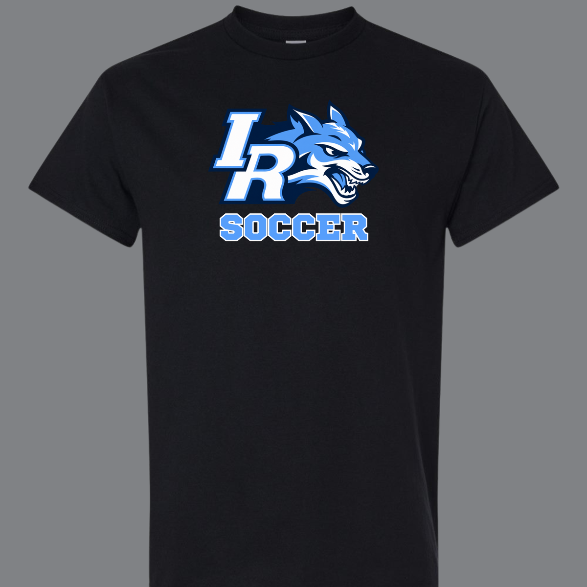 IR Wolves Soccer (Initials Tee)