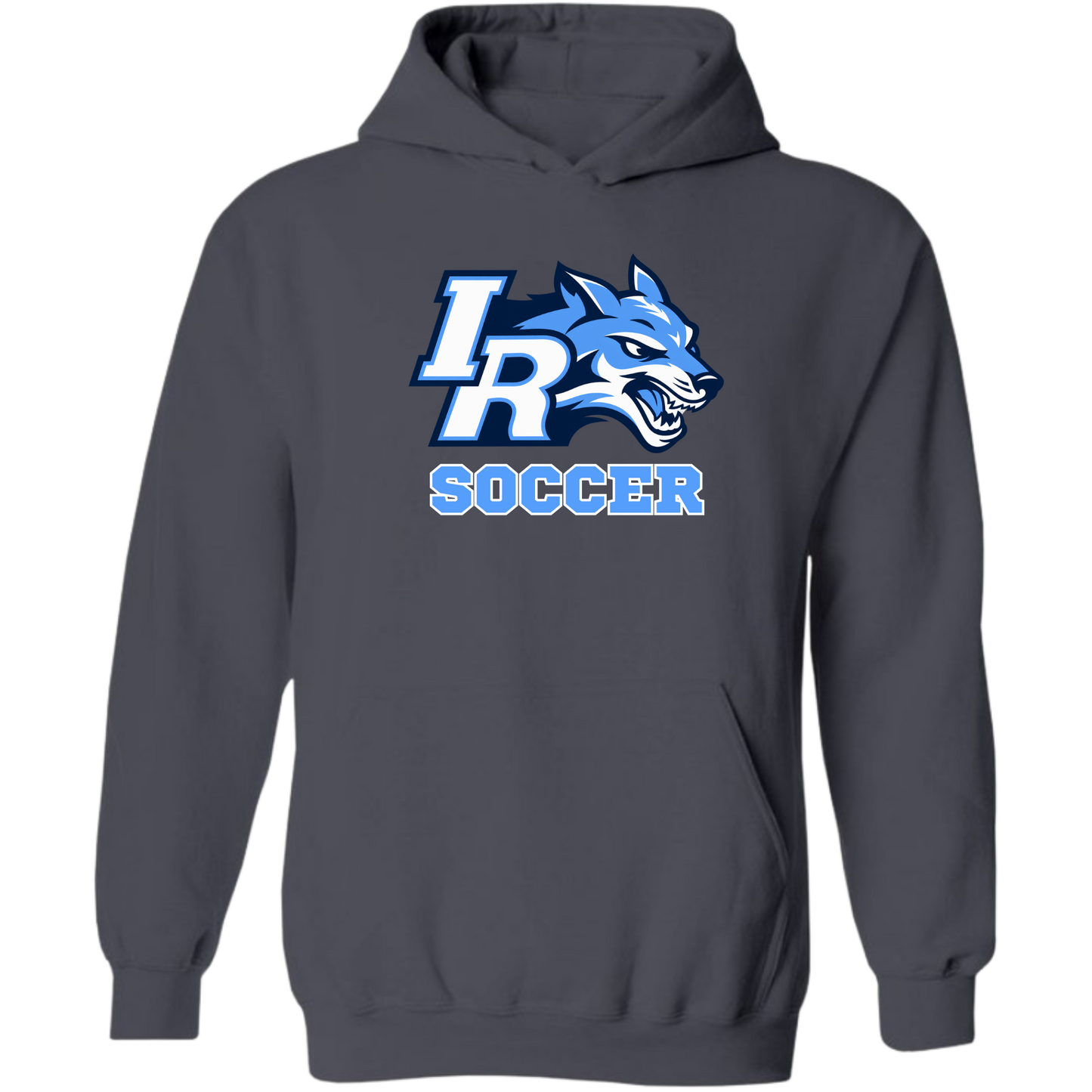 IR Wolves Soccer (Initials Hoodie)