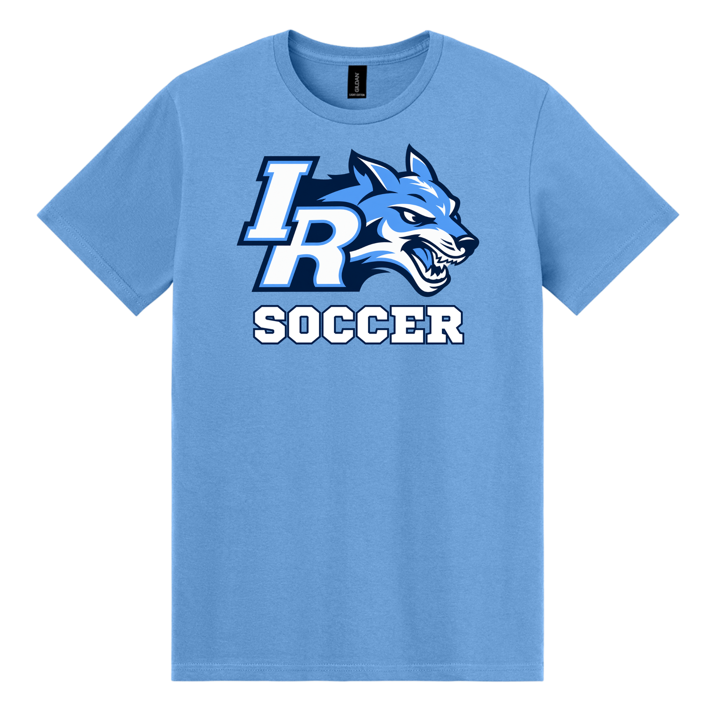 IR Wolves Soccer (Initials Tee)