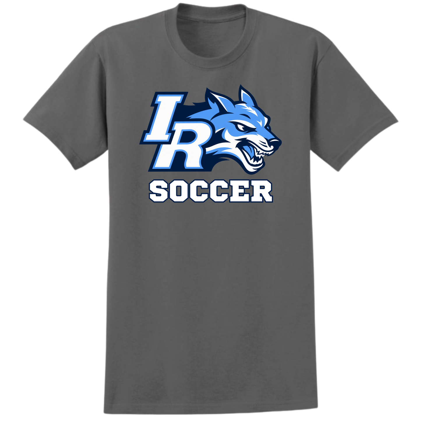 IR Wolves Soccer (Initials Tee)