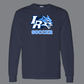 Indian River Wolves Soccer (Initials LS)