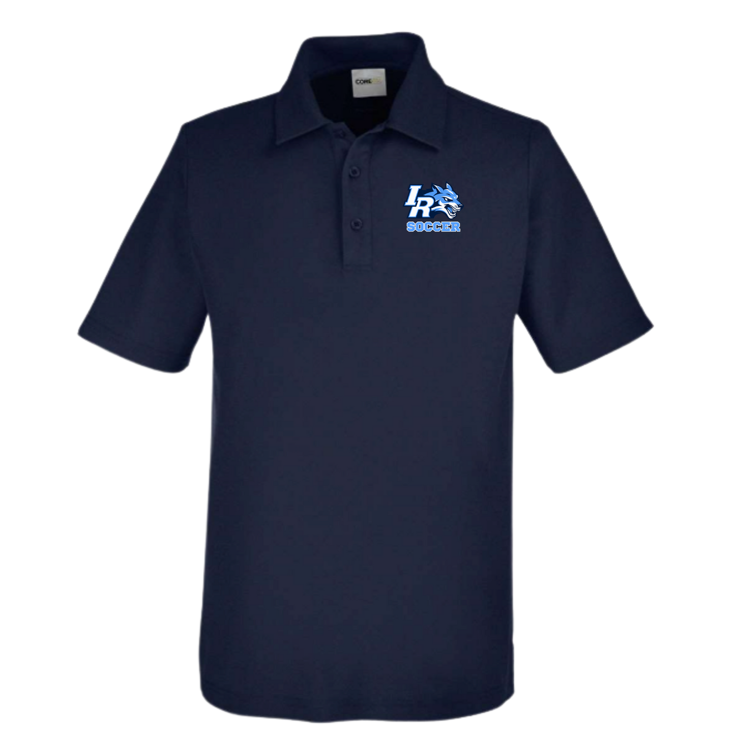 IR Wolves Soccer (Initials Polo)