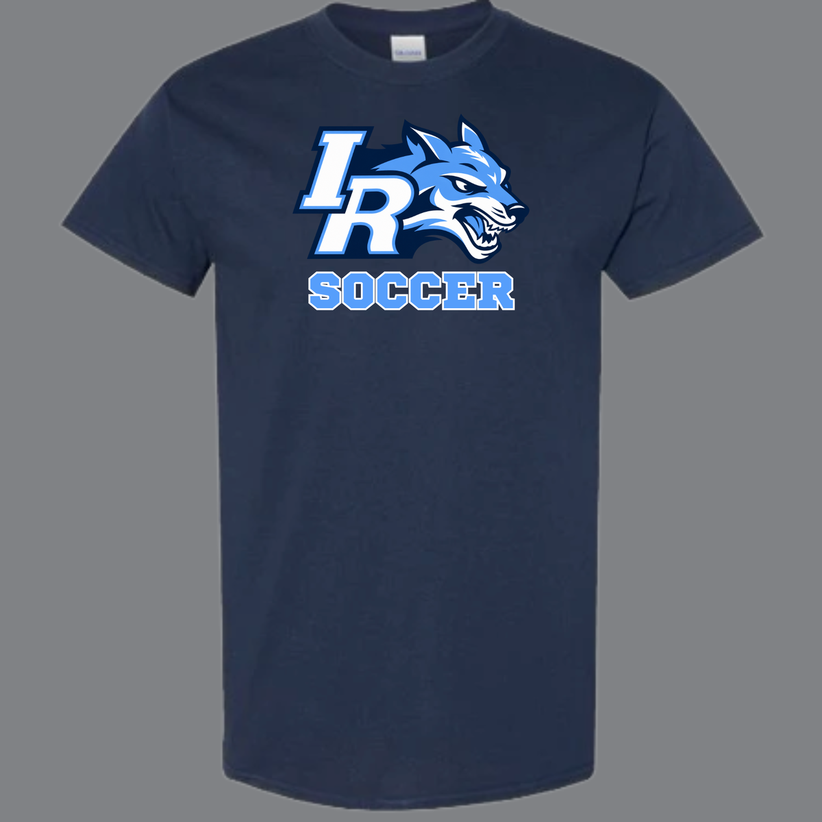 IR Wolves Soccer (Initials Tee)