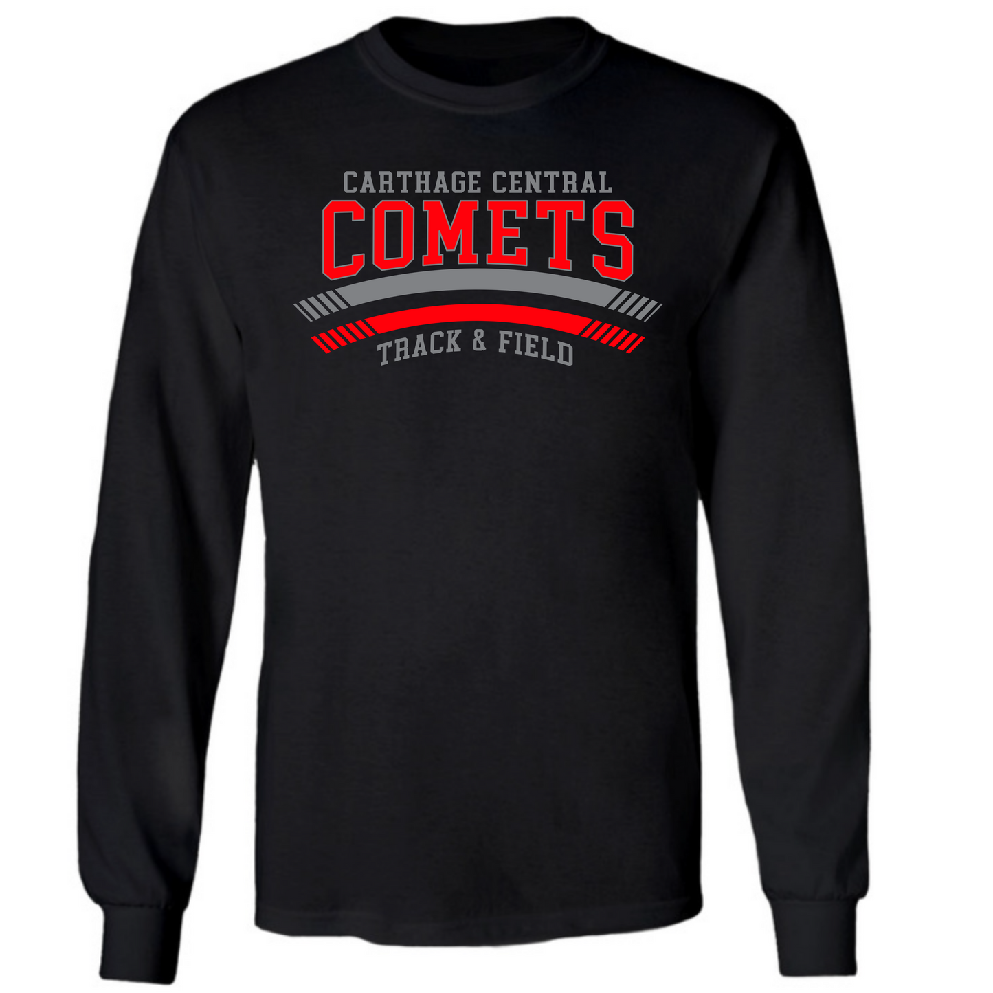 Carthage Track & Field LS Tee