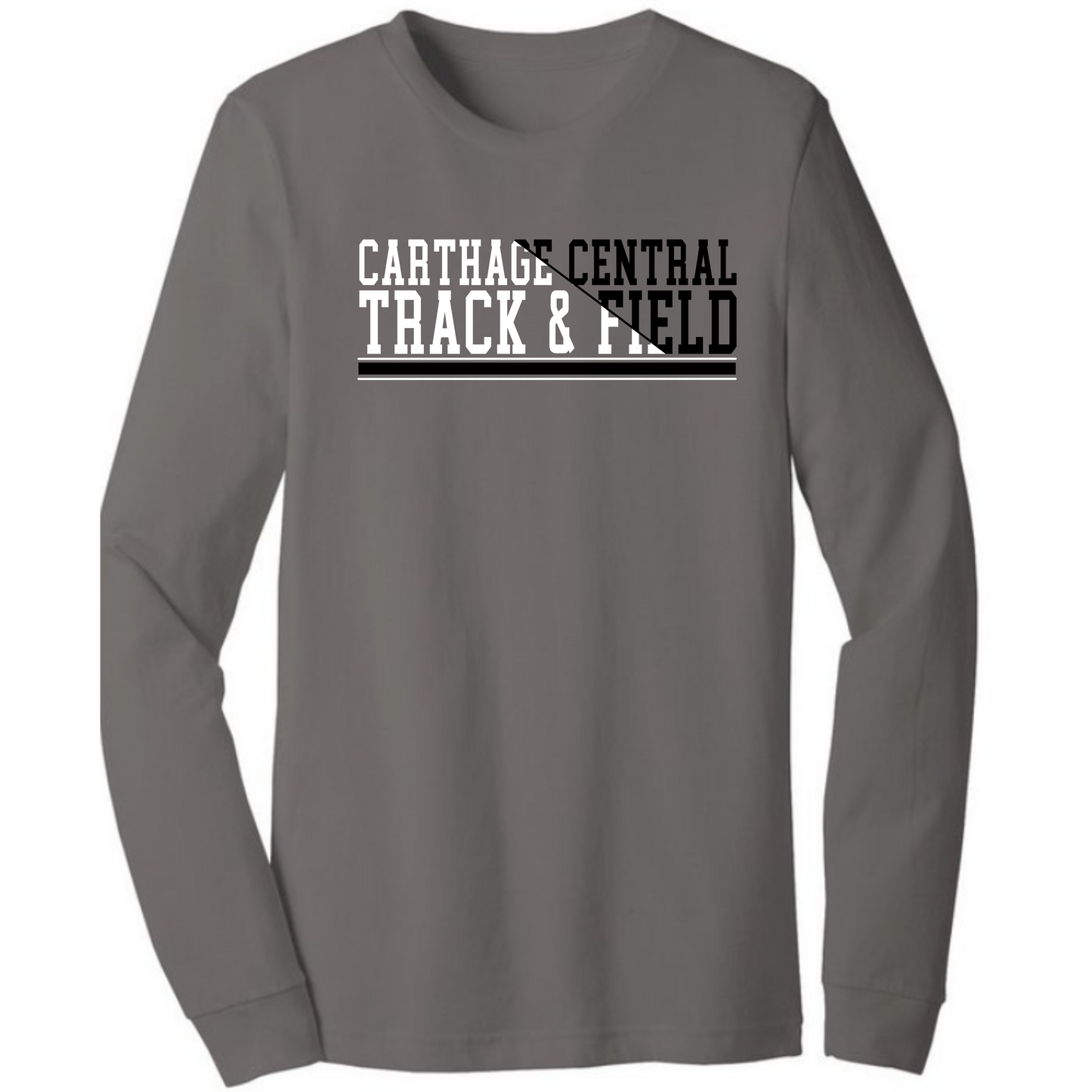 Carthage Track & Field LS Tee