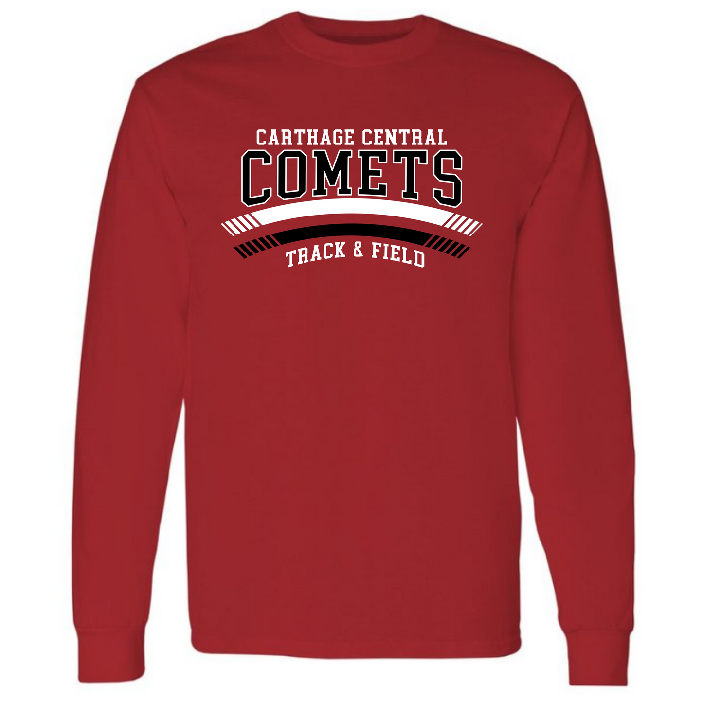 Carthage Track & Field LS Tee