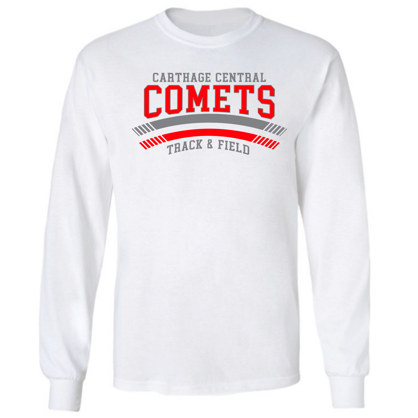 Carthage Track & Field LS Tee