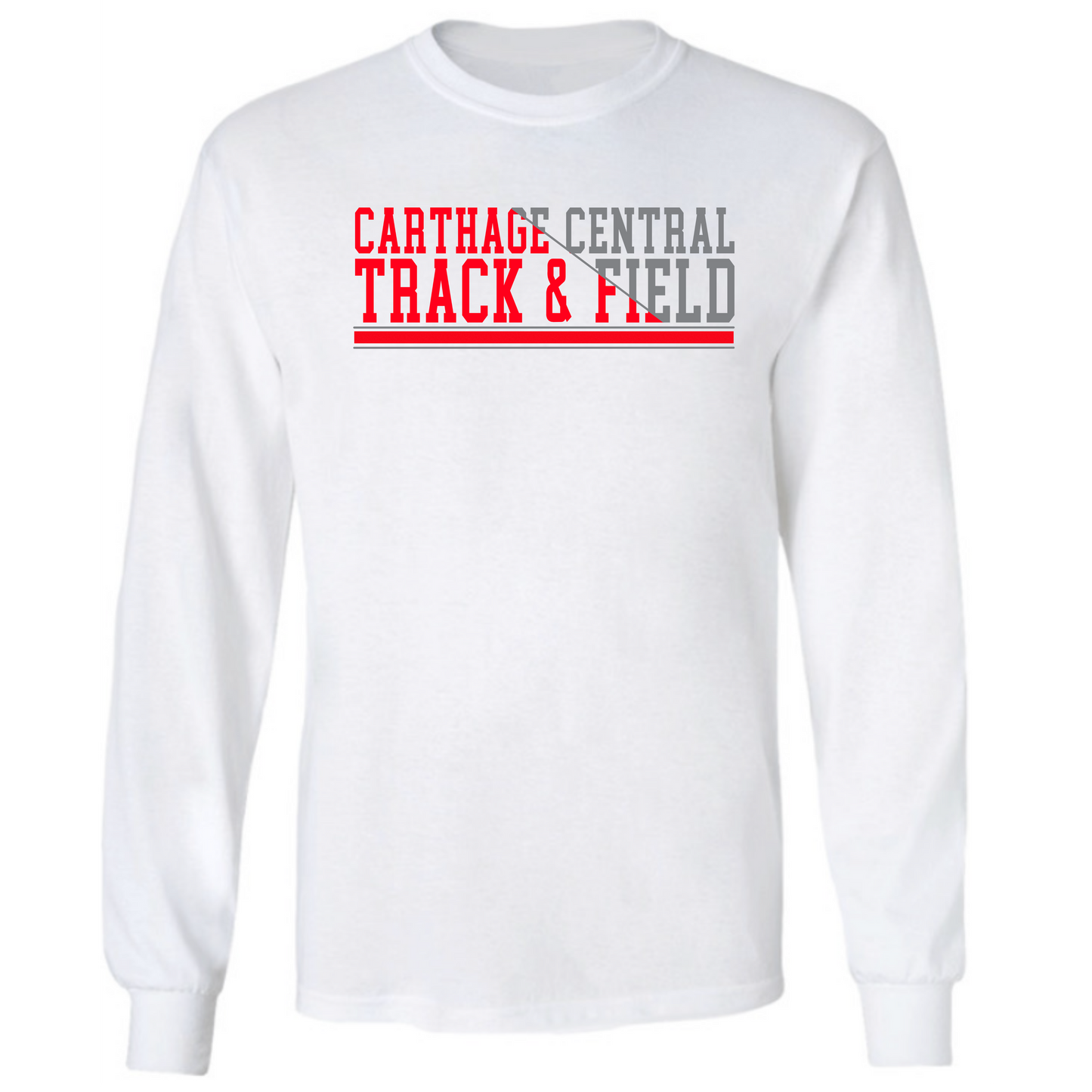 Carthage Track & Field LS Tee