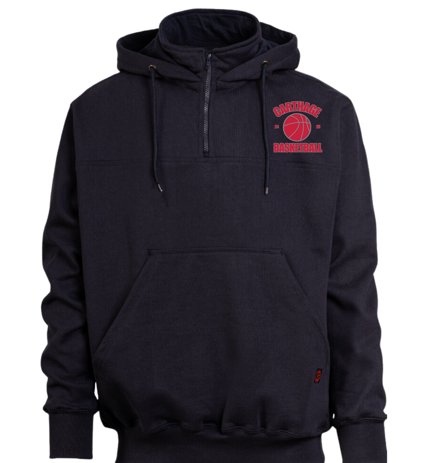 Comets 24-25 Heavyweight 1/4 Zip Hoodie