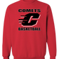 Carthage Basketball Logo Crewneck