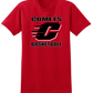 Carthage Basketball Logo Tee