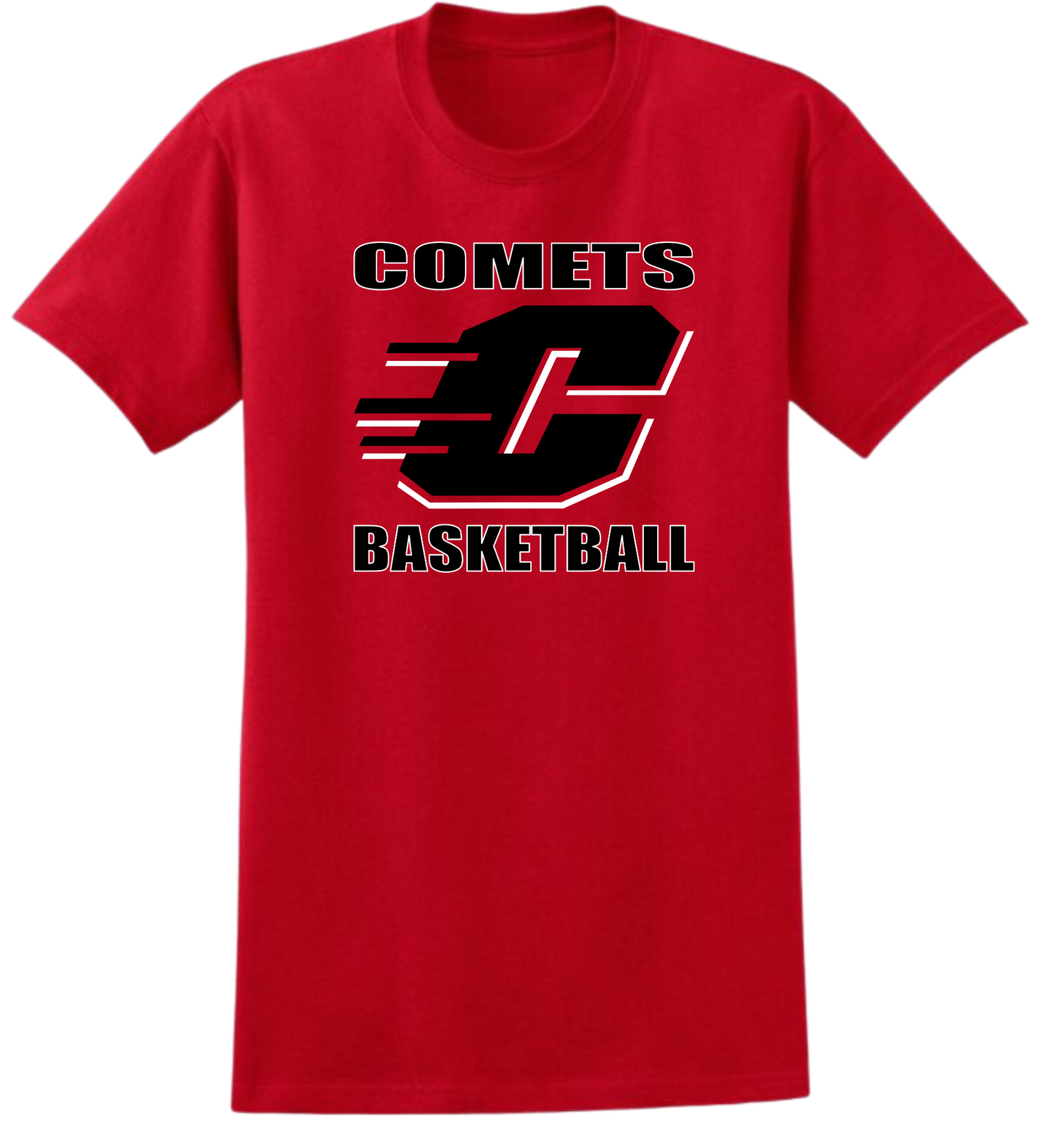 Carthage Basketball Logo Tee