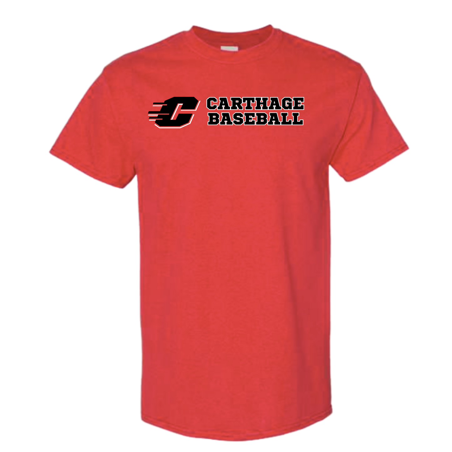 Carthage Baseball Tee