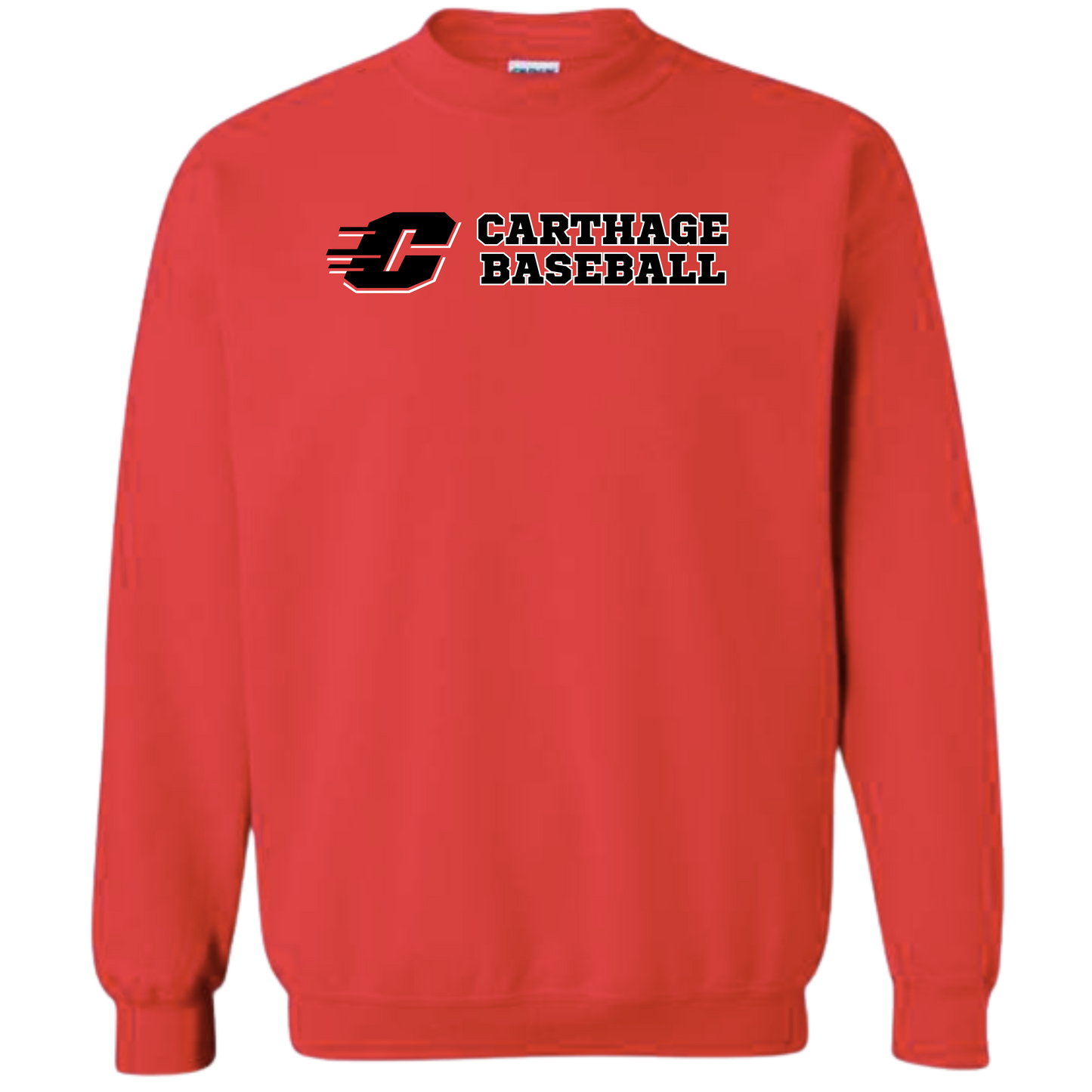 Carthage Baseball Crewneck Sweatshirt