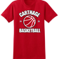 Carthage Basketball 24-25 Tee