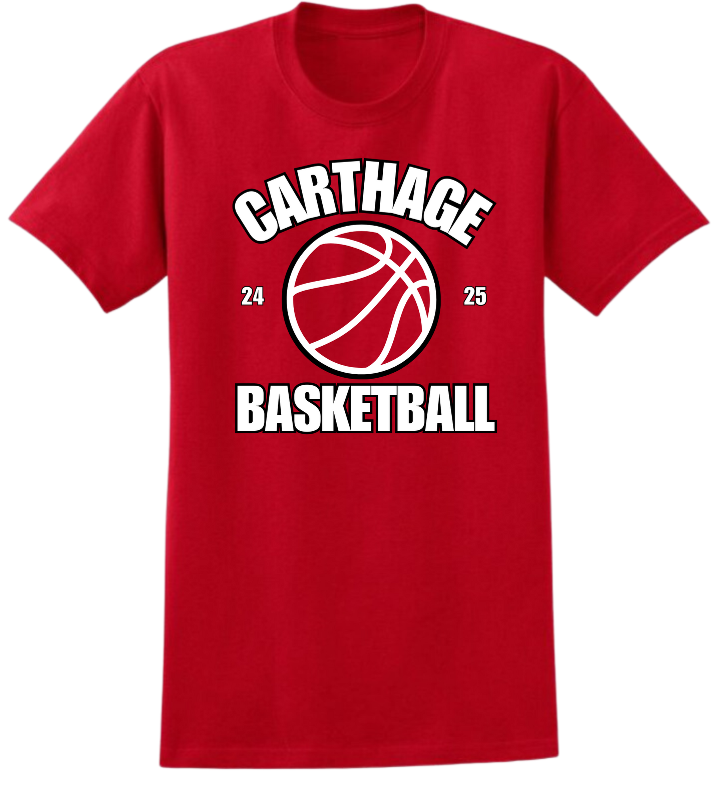 Carthage Basketball 24-25 Tee