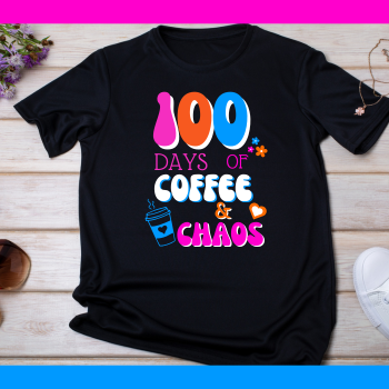 Retro Coffee and Chaos Hoodie