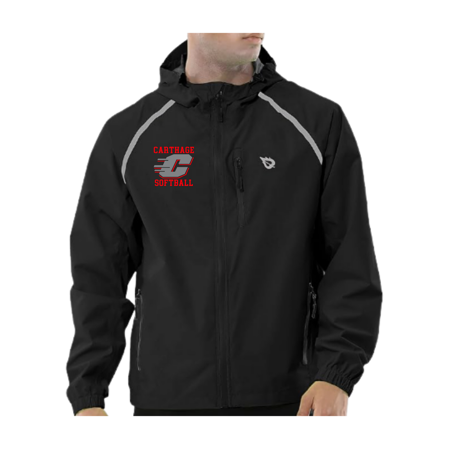 Carthage Softball Rain Coat