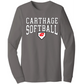 Carthage Softball LS Tee