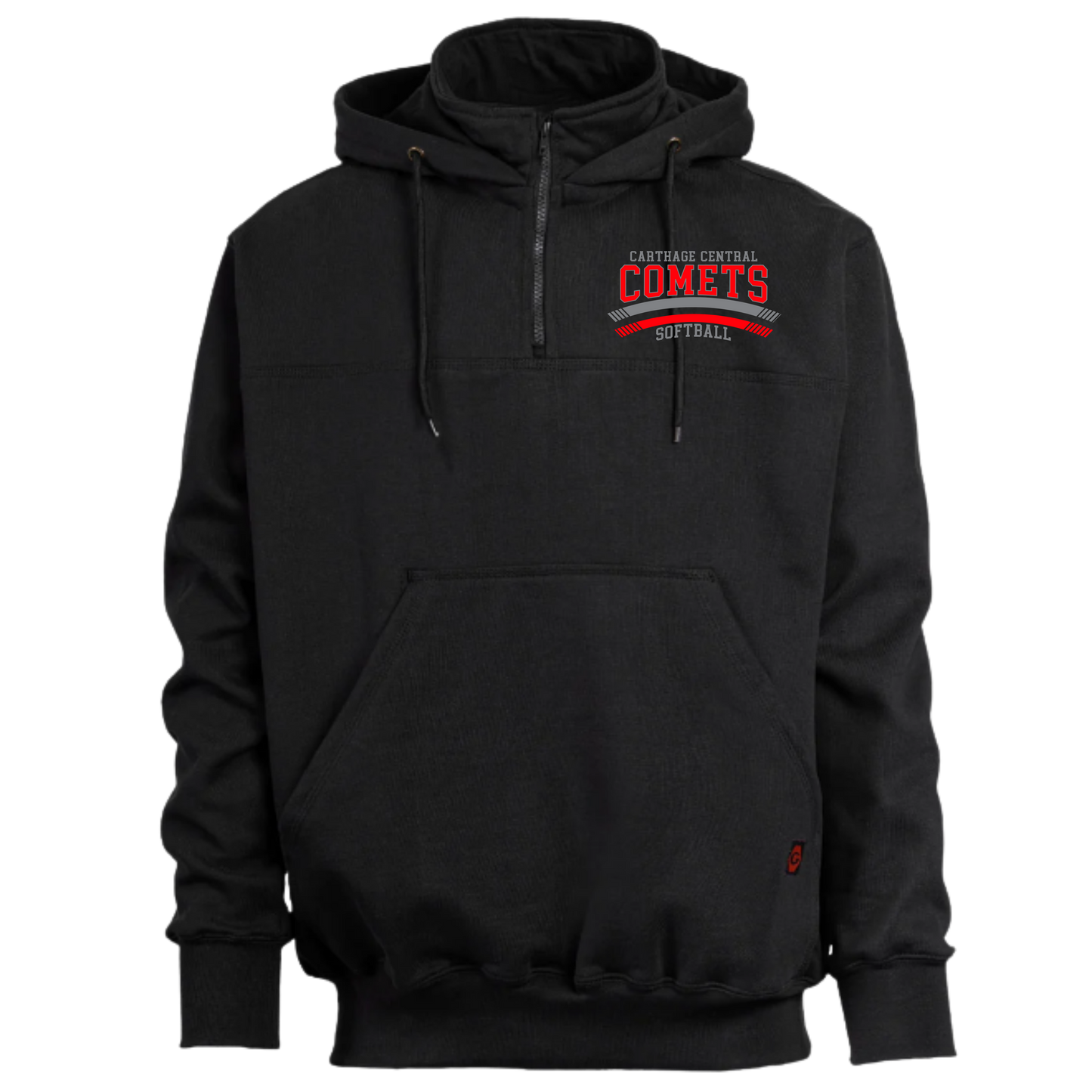 Carthage Softball Heavyweight Hoodie