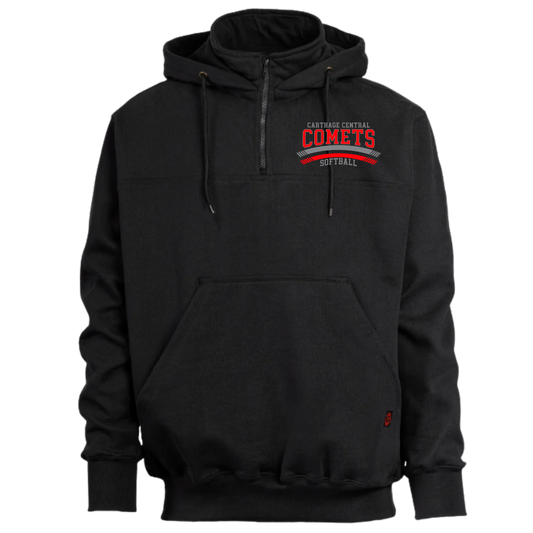 Carthage Softball Heavyweight Hoodie