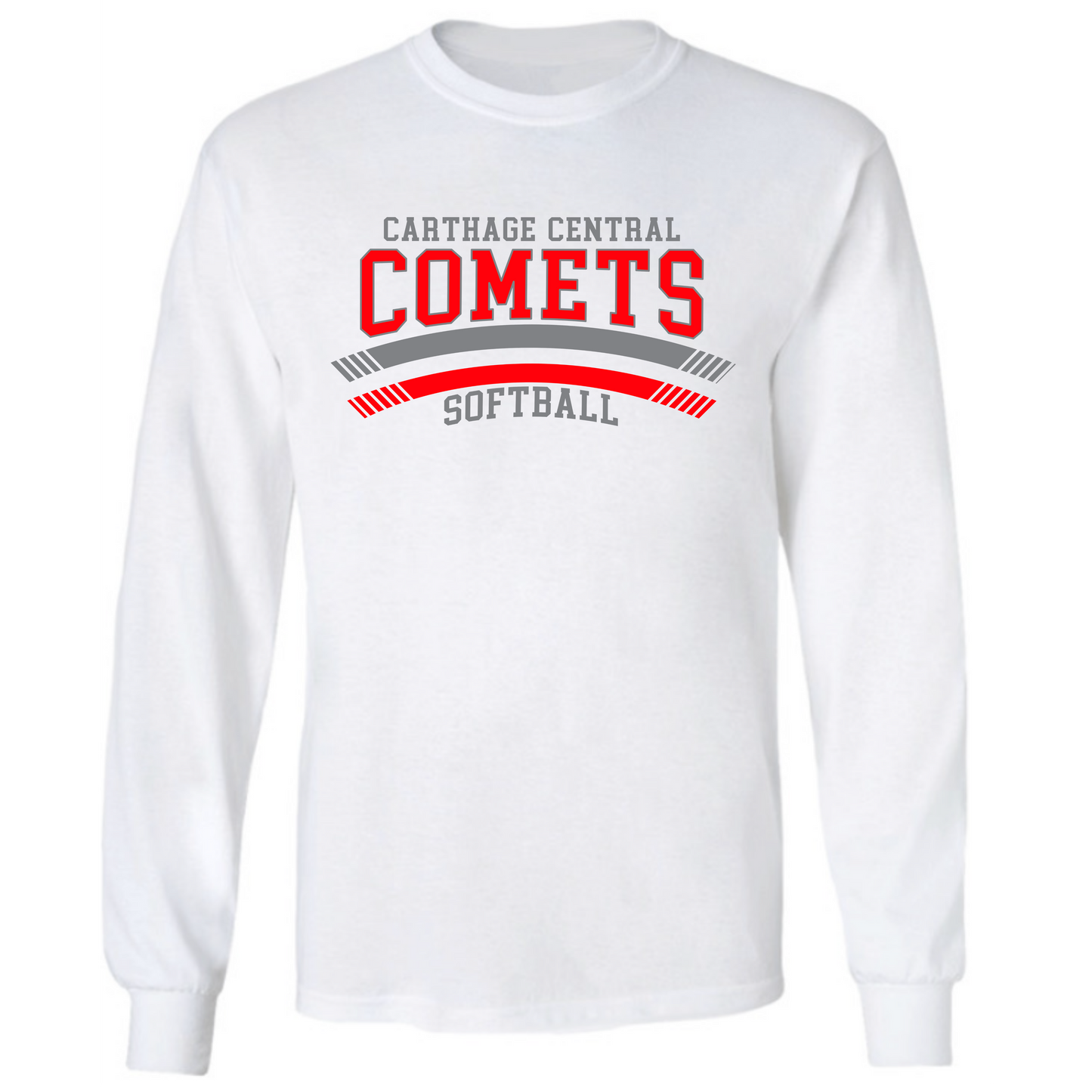 Carthage Softball LS Tee