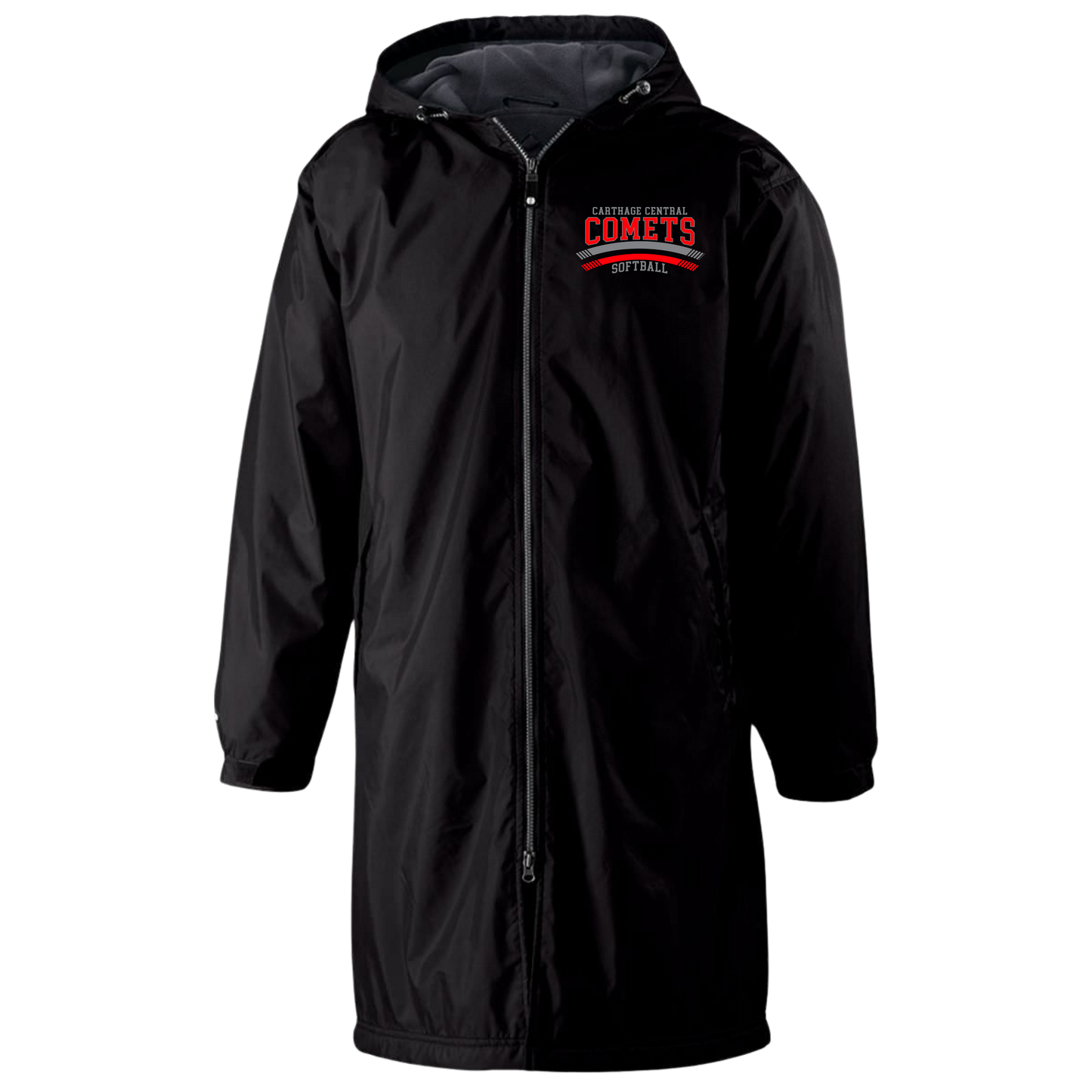 Carthage Softball Fleece Lined Parka