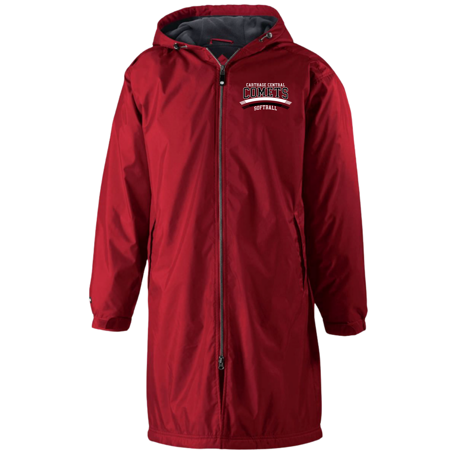 Carthage Softball Fleece Lined Parka