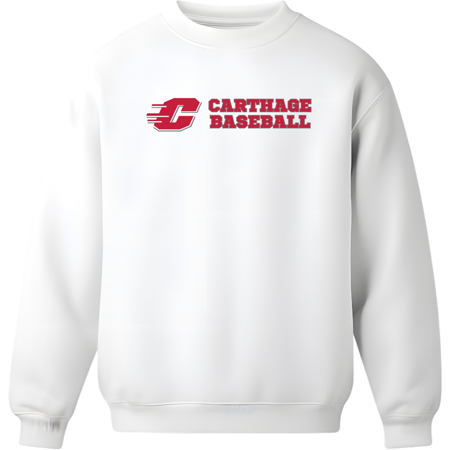 Carthage Baseball Crewneck Sweatshirt